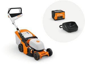 Stihl Akku Rasenmäher RMA 443 Set AK 30 S und AL 101